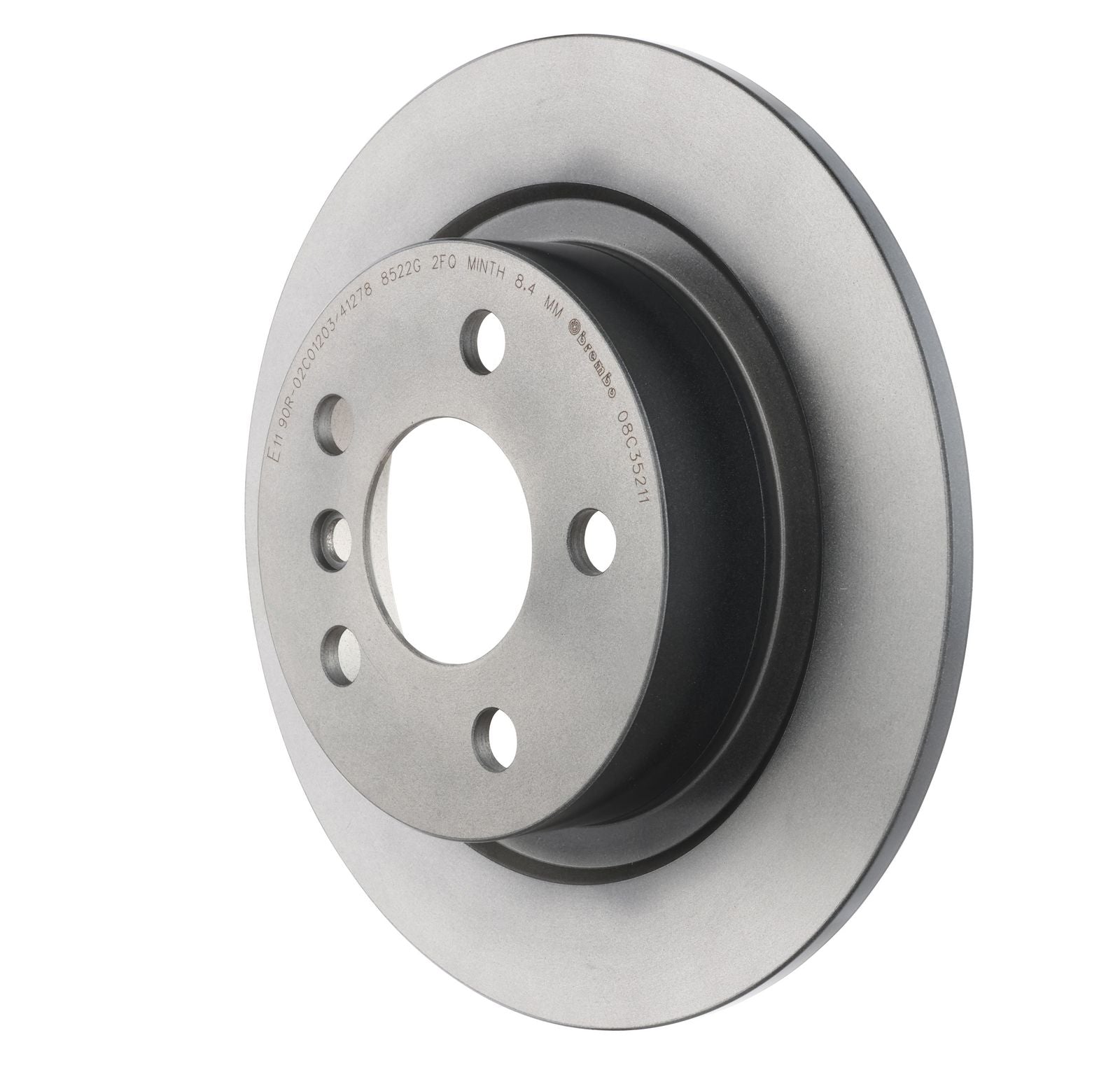 PRIME UV Coated Rear Disc Brake Rotor - 08.C352.11_10