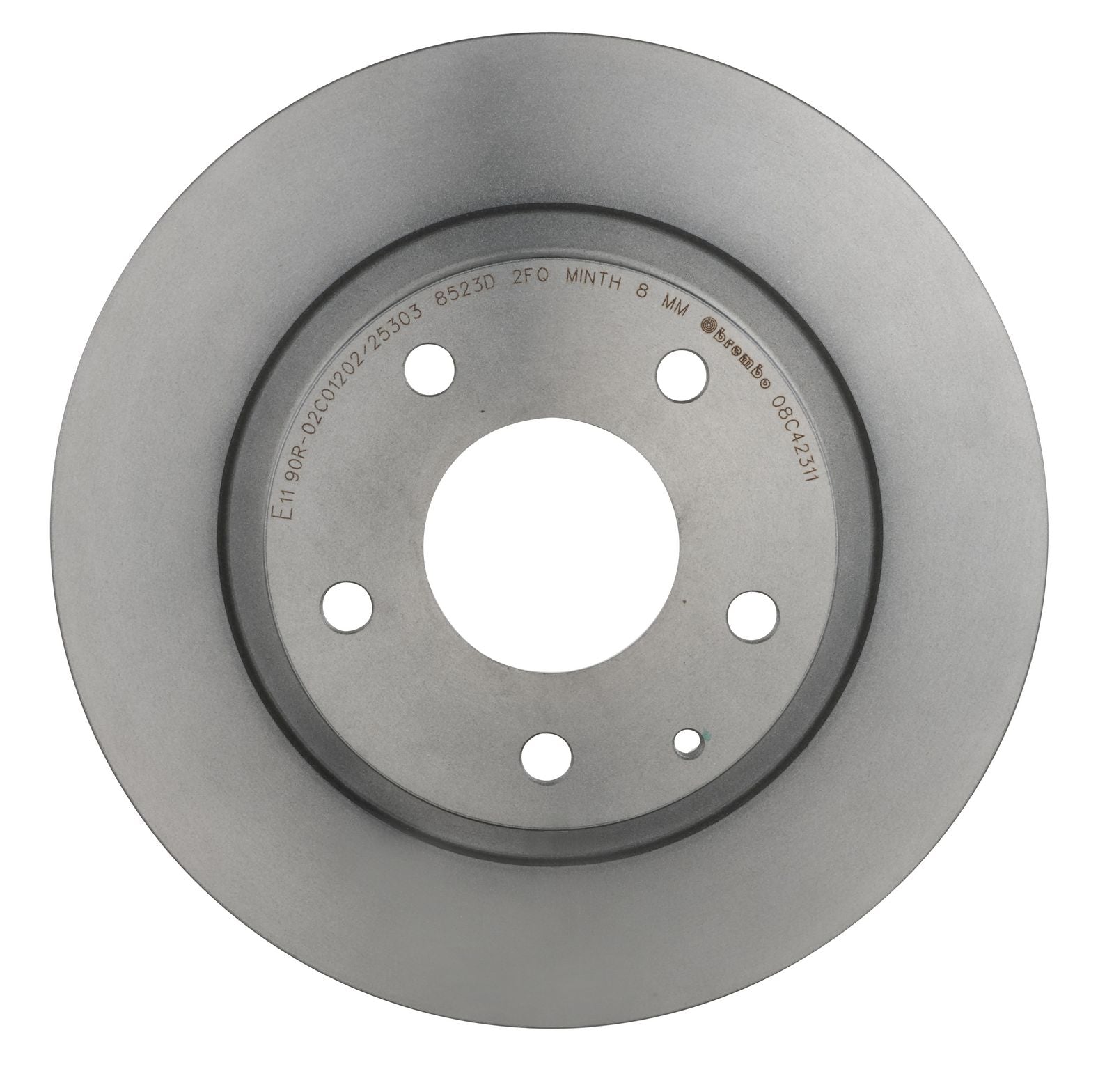 PRIME UV Coated Rear Disc Brake Rotor - 08.C423.11_07