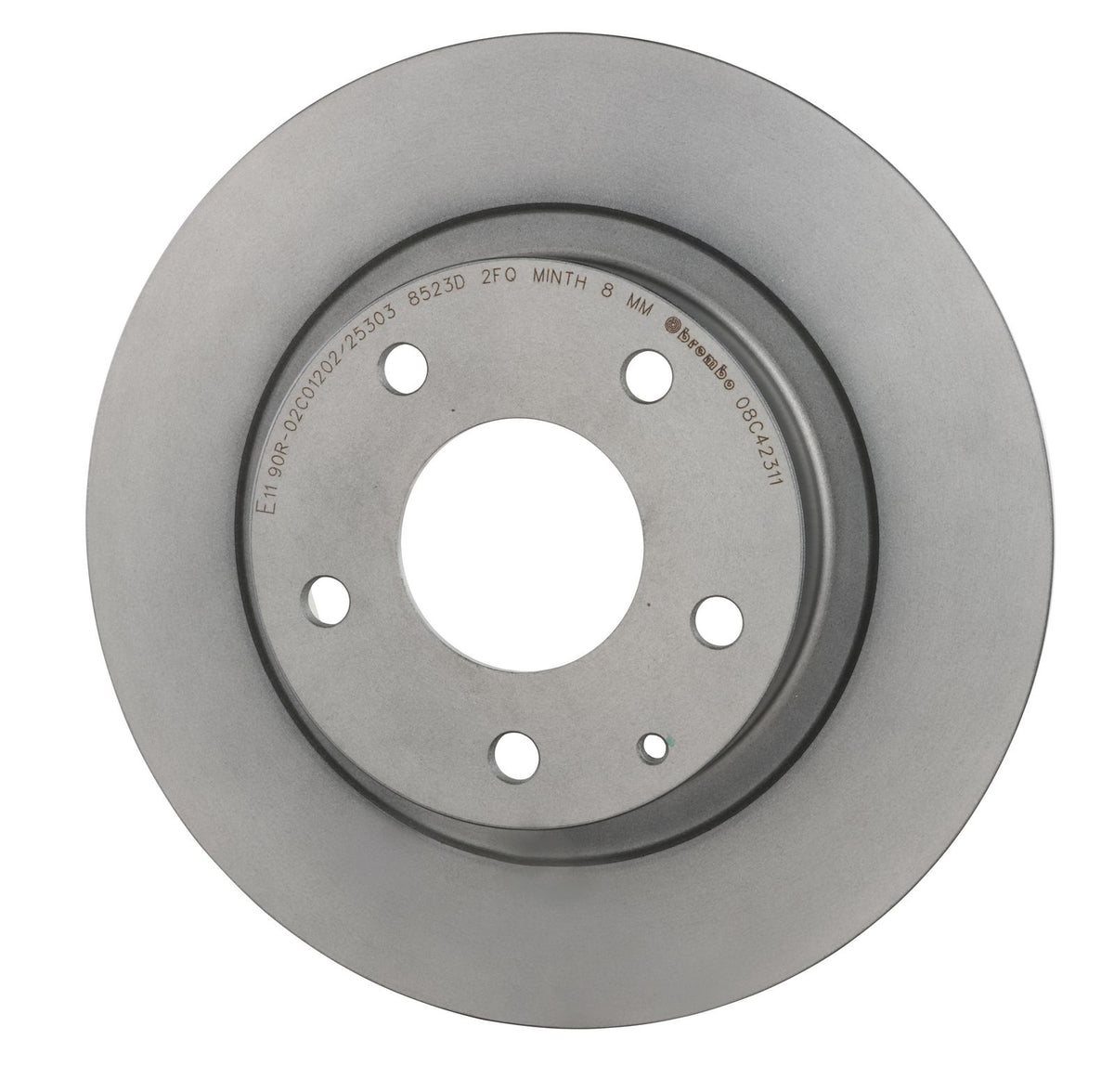PRIME UV Coated Rear Disc Brake Rotor - 08.C423.11_08