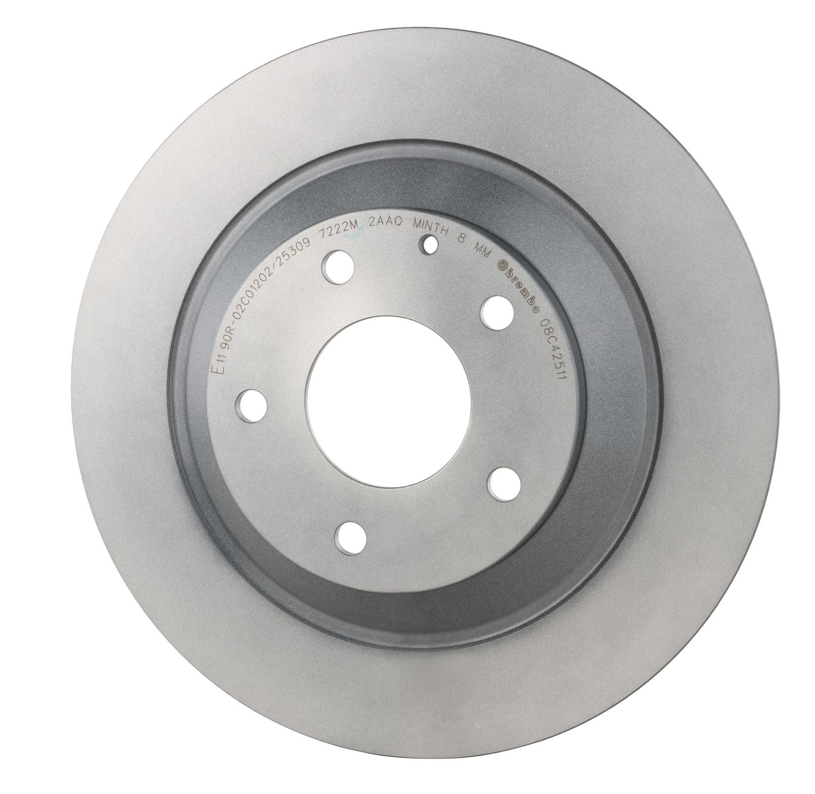 PRIME UV Coated Rear Disc Brake Rotor - 08.C425.11_08