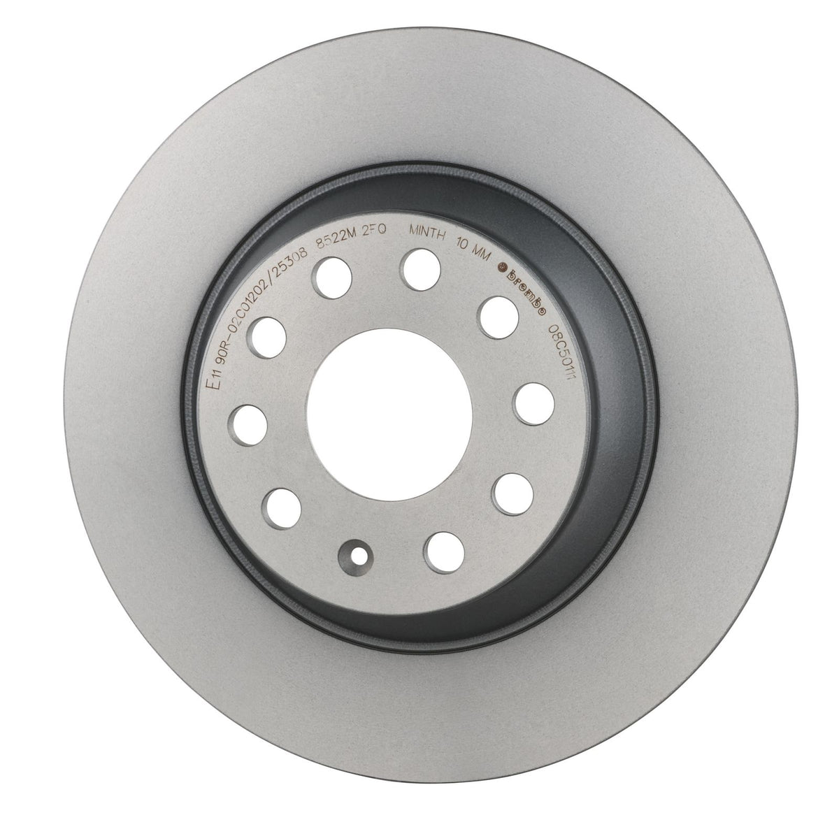 PRIME UV Coated Rear Disc Brake Rotor - 08.C501.11_08