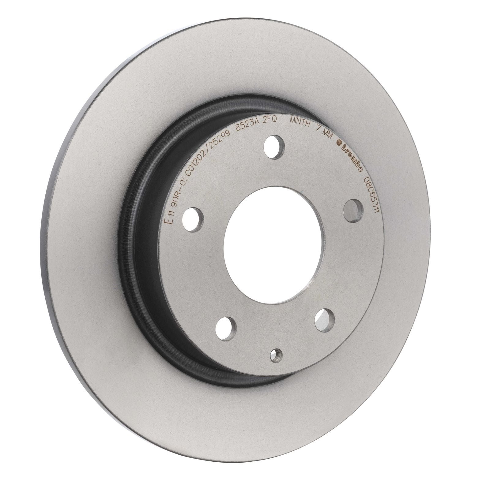 PRIME UV Coated Rear Disc Brake Rotor - 08.C653.11_29