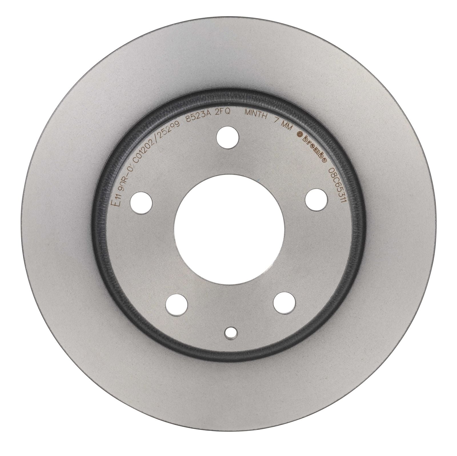PRIME UV Coated Rear Disc Brake Rotor - 08.C653.11_07
