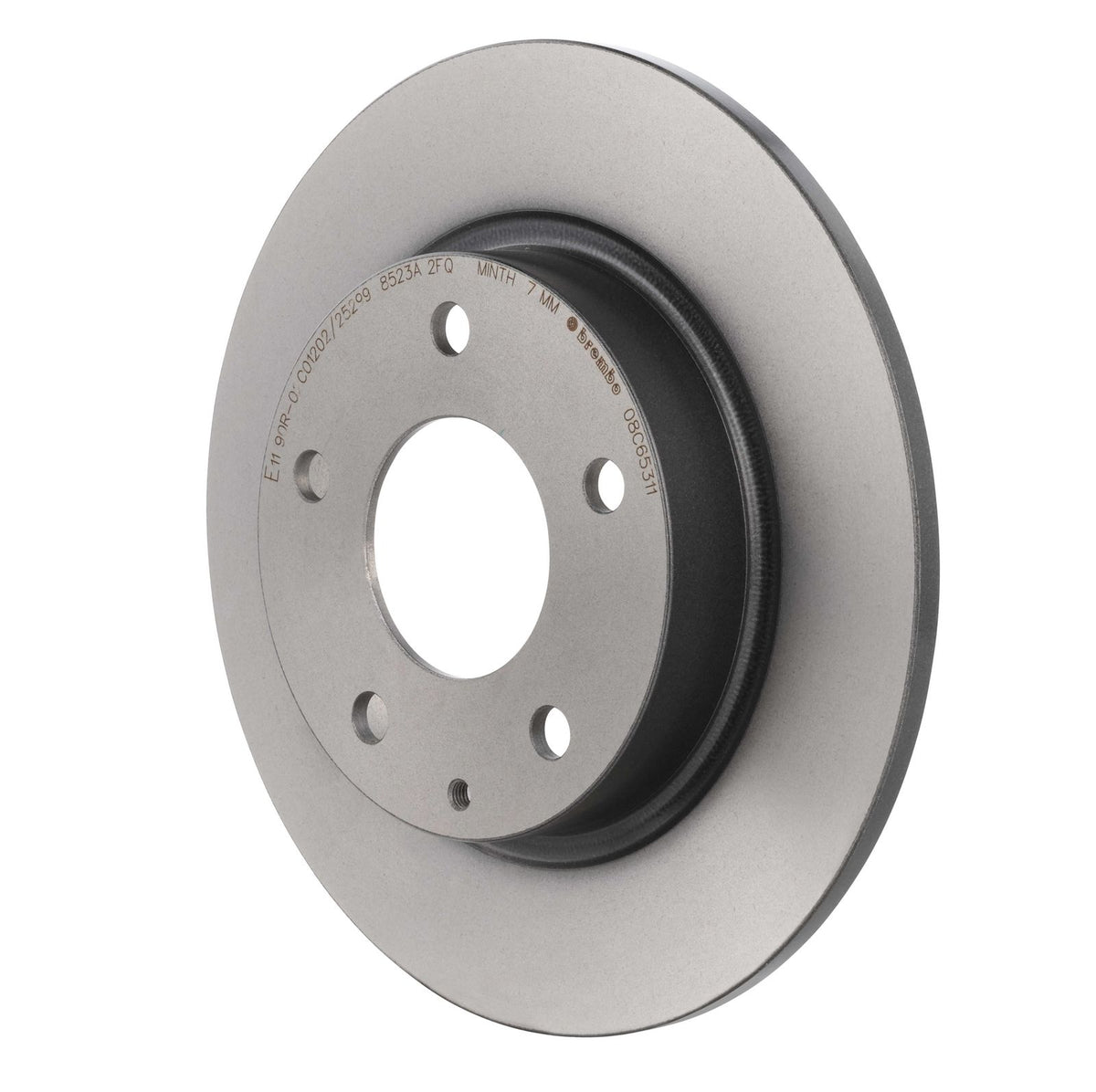 PRIME UV Coated Rear Disc Brake Rotor - 08.C653.11_10