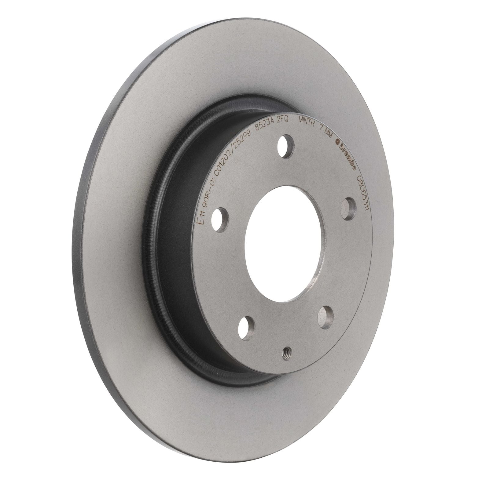 PRIME UV Coated Rear Disc Brake Rotor - 08.C653.11_28