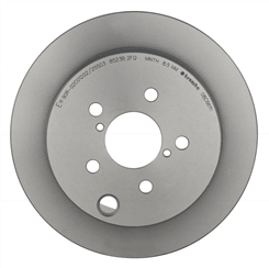 PRIME UV Coated Rear Disc Brake Rotor - 08.C661.11_25