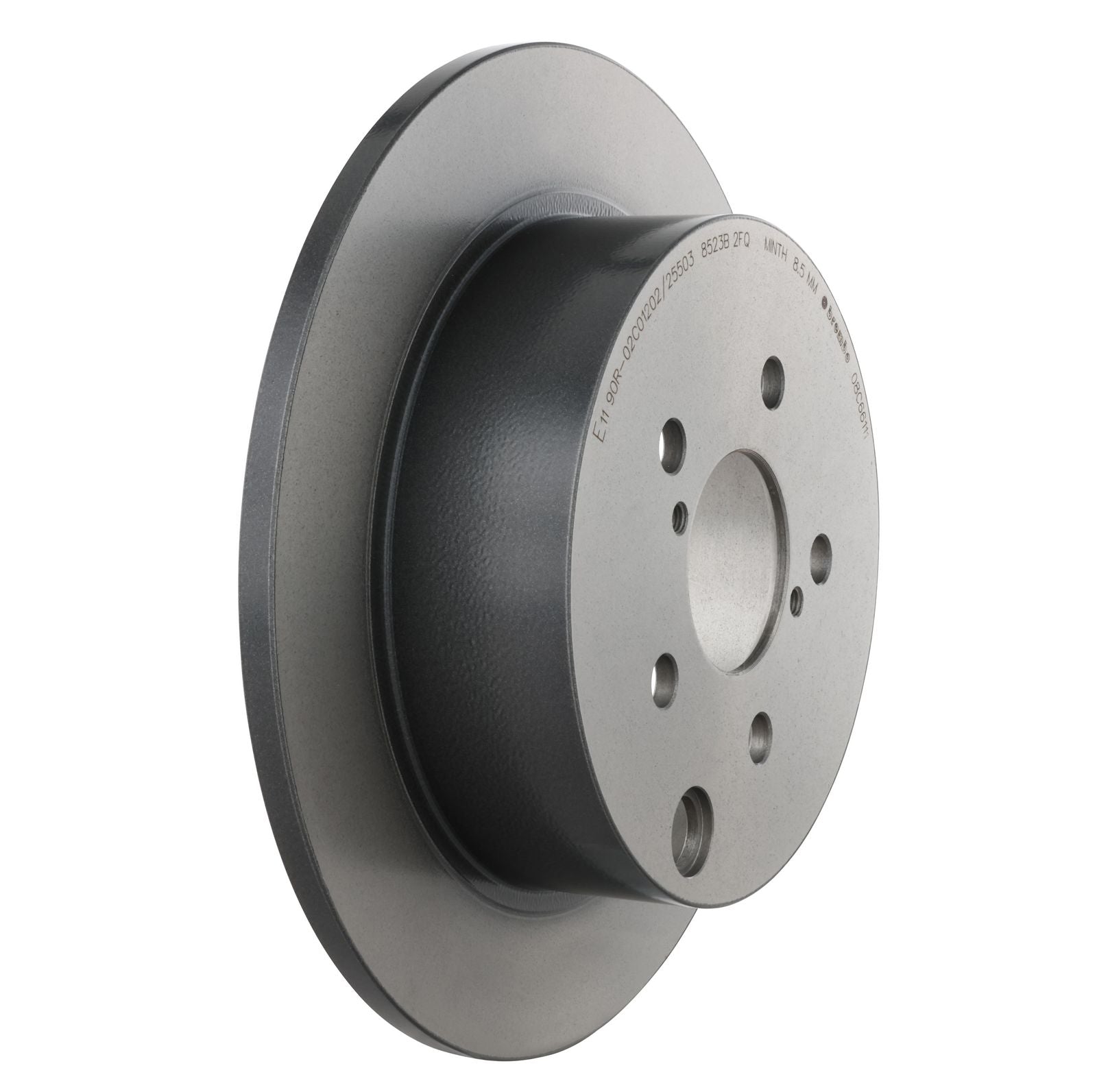 PRIME UV Coated Rear Disc Brake Rotor - 08.C661.11_21