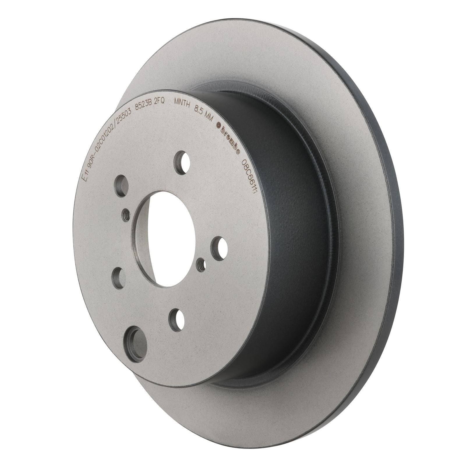 PRIME UV Coated Rear Disc Brake Rotor - 08.C661.11_04