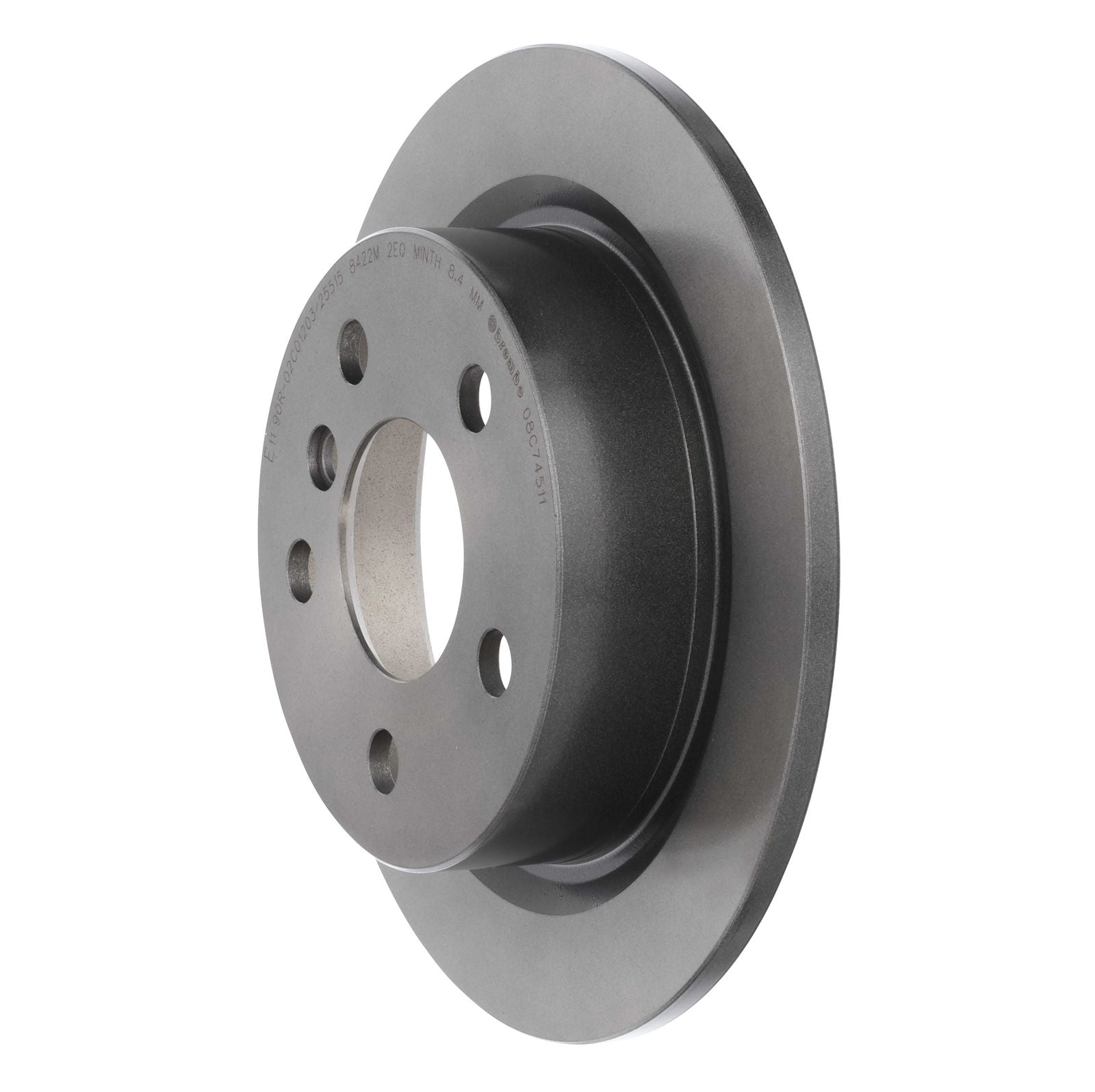 PRIME UV Coated Rear Disc Brake Rotor - 08.C745.11_11