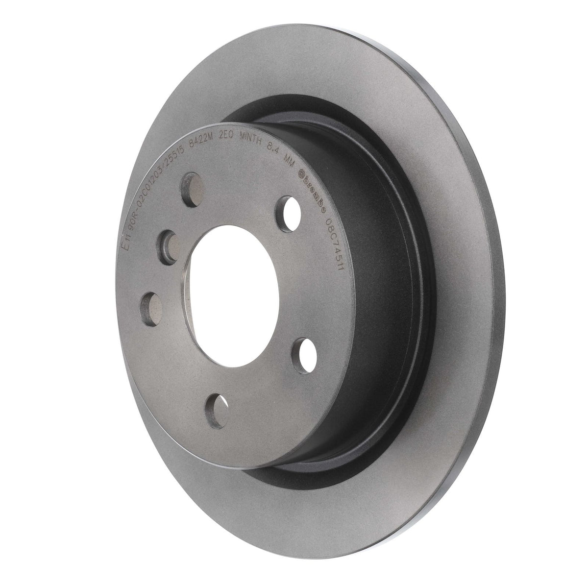 PRIME UV Coated Rear Disc Brake Rotor - 08.C745.11_10