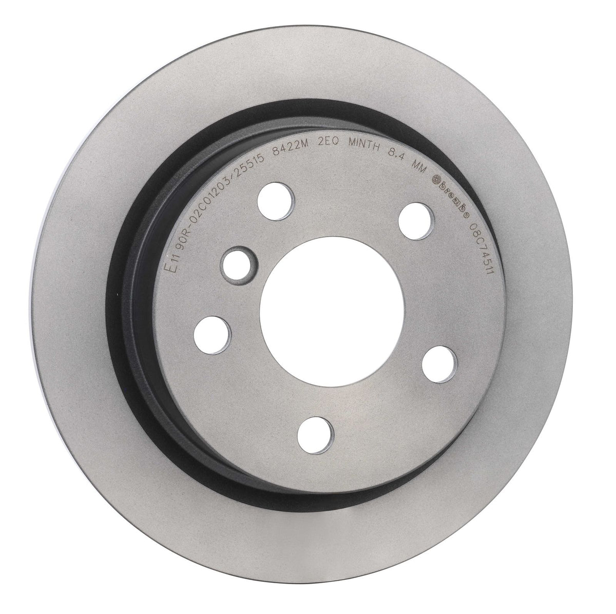 PRIME UV Coated Rear Disc Brake Rotor - 08.C745.11_30