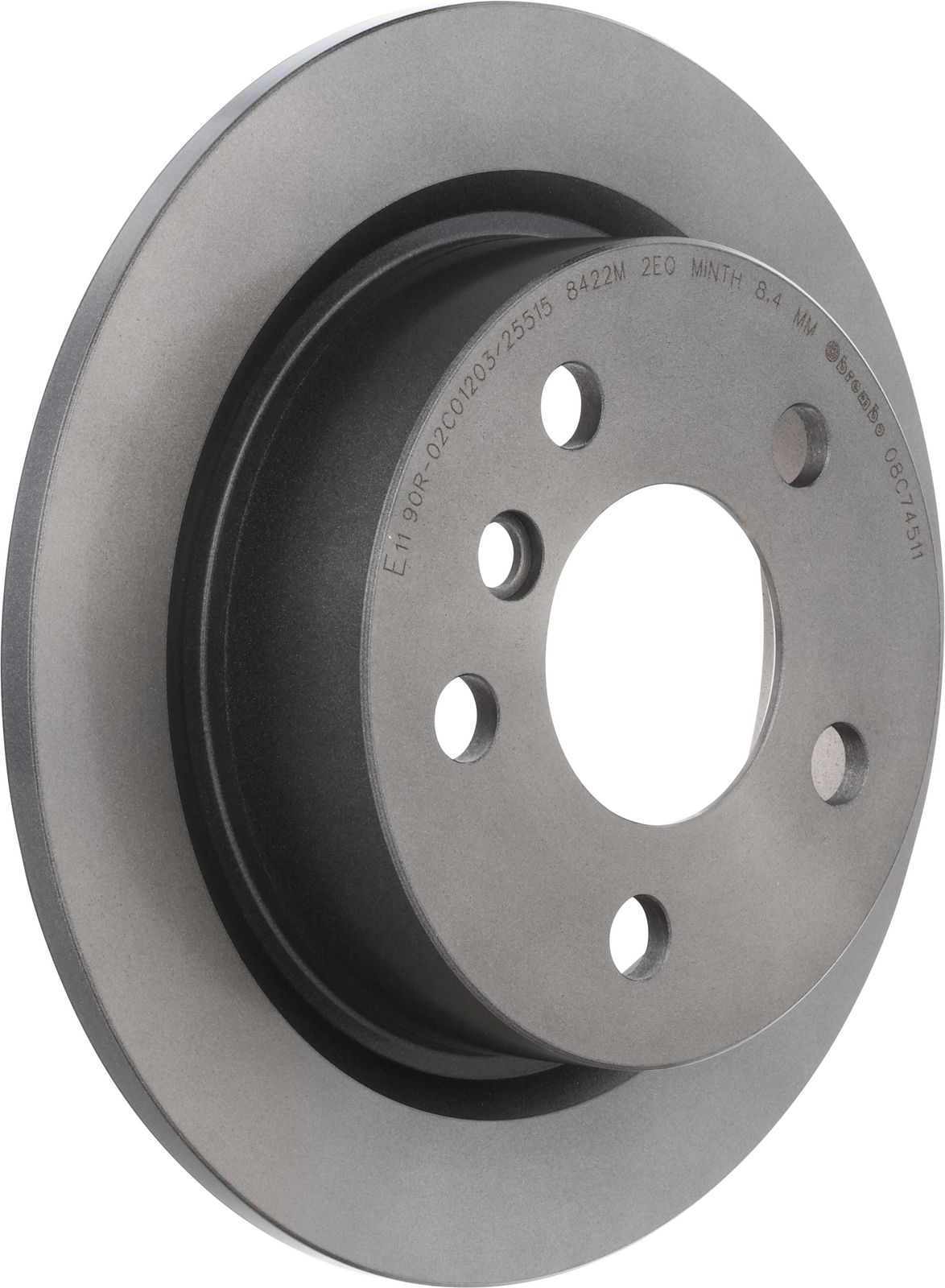 PRIME UV Coated Rear Disc Brake Rotor - 08.C745.11_01