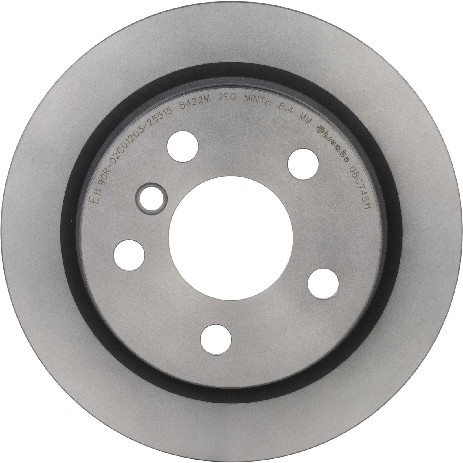 PRIME UV Coated Rear Disc Brake Rotor - 08.C745.11_05