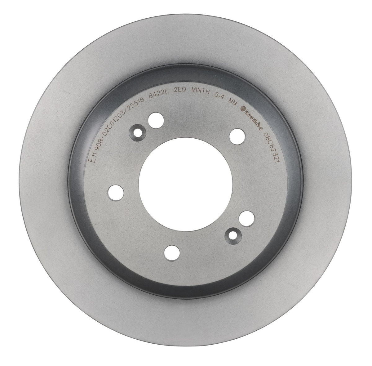PRIME UV Coated Rear Disc Brake Rotor - 08.C823.21_06