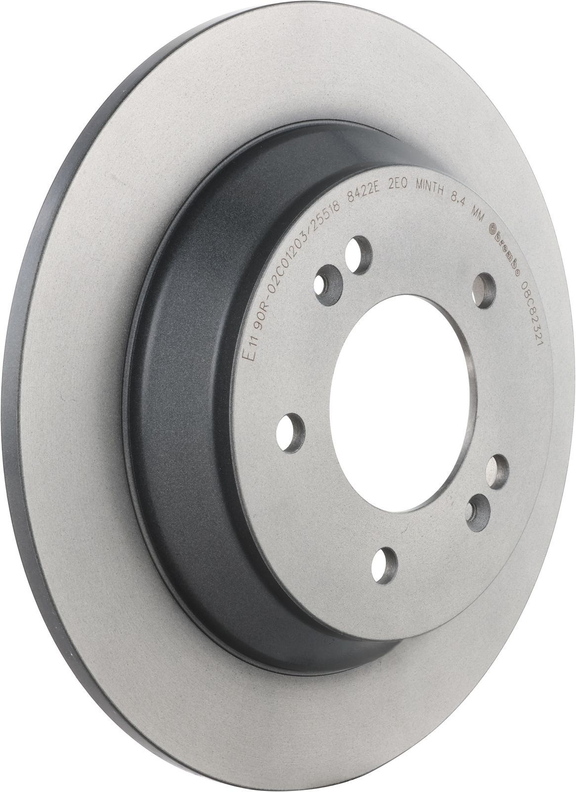 PRIME UV Coated Rear Disc Brake Rotor - 08.C823.21_01