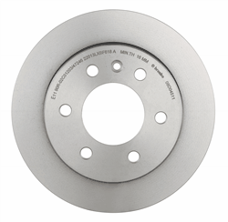 PRIME UV Coated Rear Disc Brake Rotor - 08.D045.11_06
