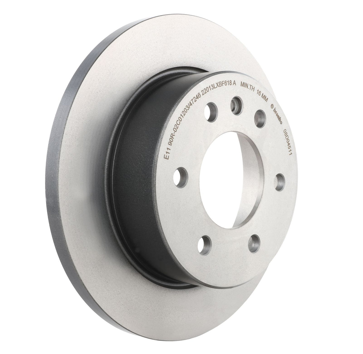 PRIME UV Coated Rear Disc Brake Rotor - 08.D045.11_28