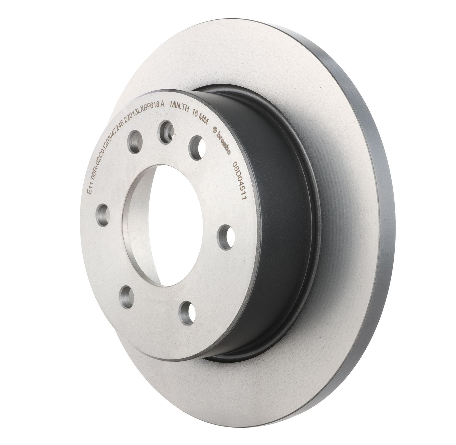 PRIME UV Coated Rear Disc Brake Rotor - 08.D045.11_10