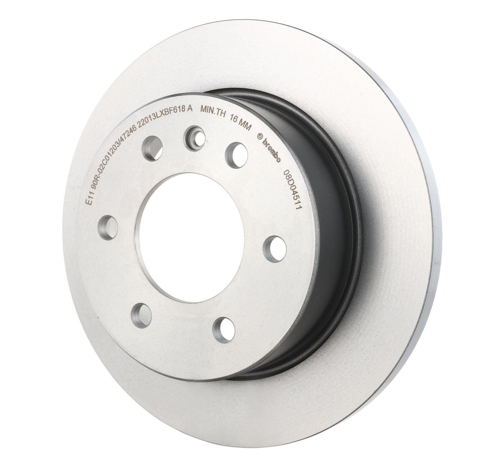 PRIME UV Coated Rear Disc Brake Rotor - 08.D045.11_09