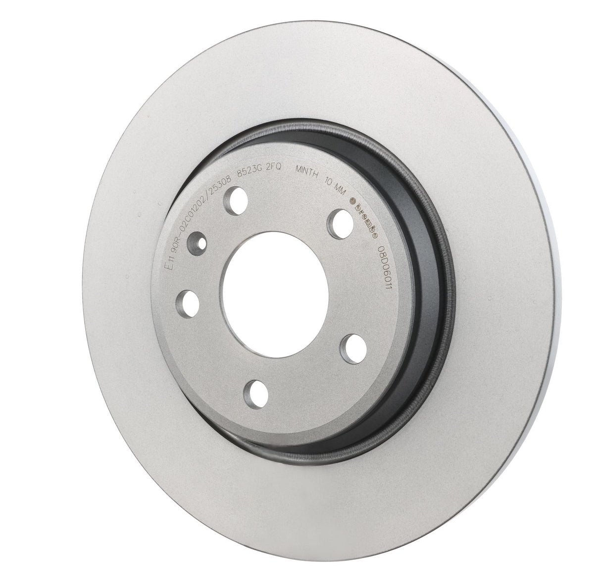 PRIME UV Coated Rear Disc Brake Rotor - 08.D060.11_09