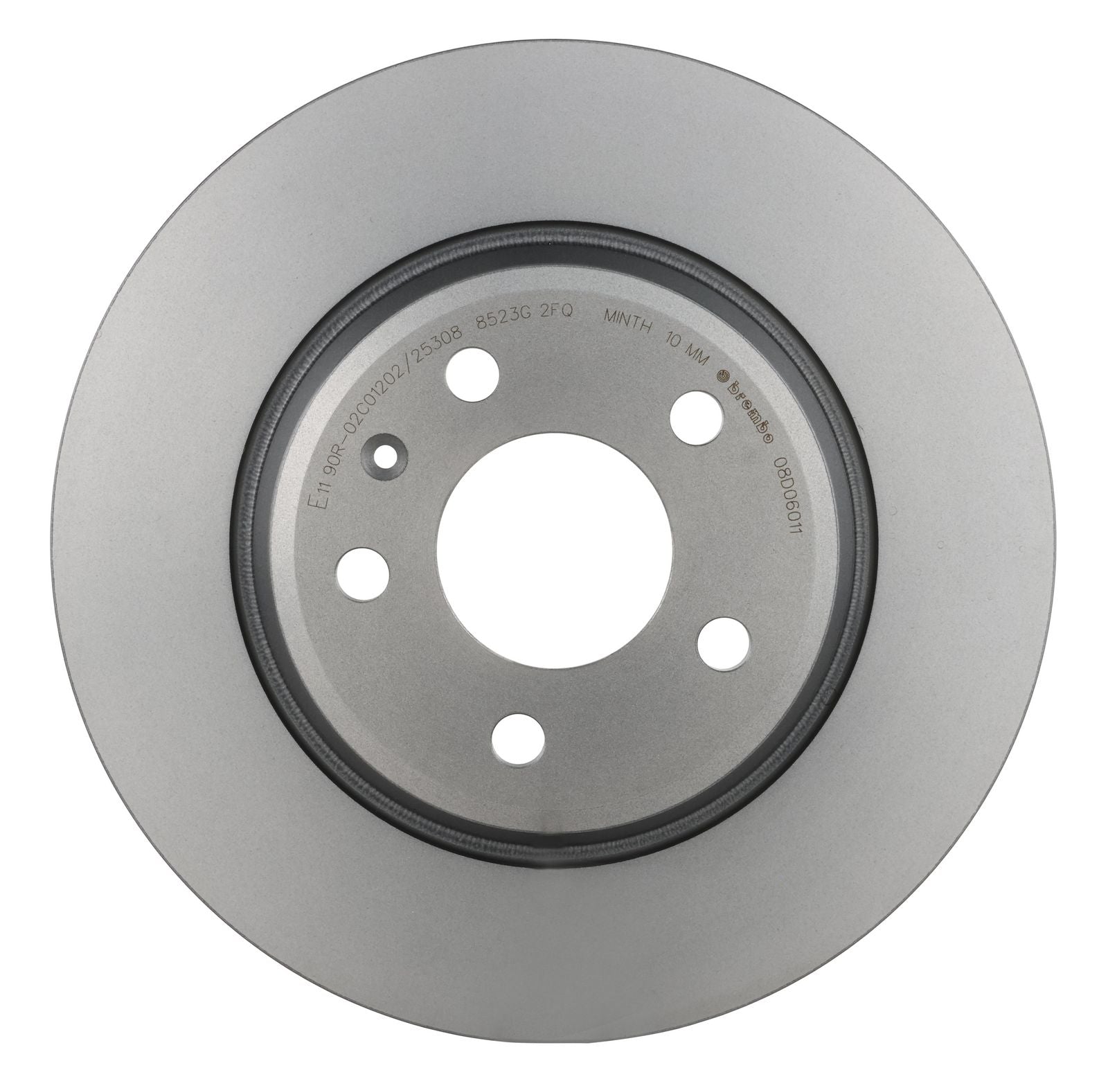PRIME UV Coated Rear Disc Brake Rotor - 08.D060.11_07