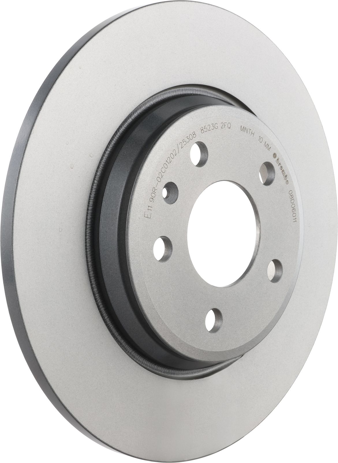 PRIME UV Coated Rear Disc Brake Rotor - 08.D060.11_01