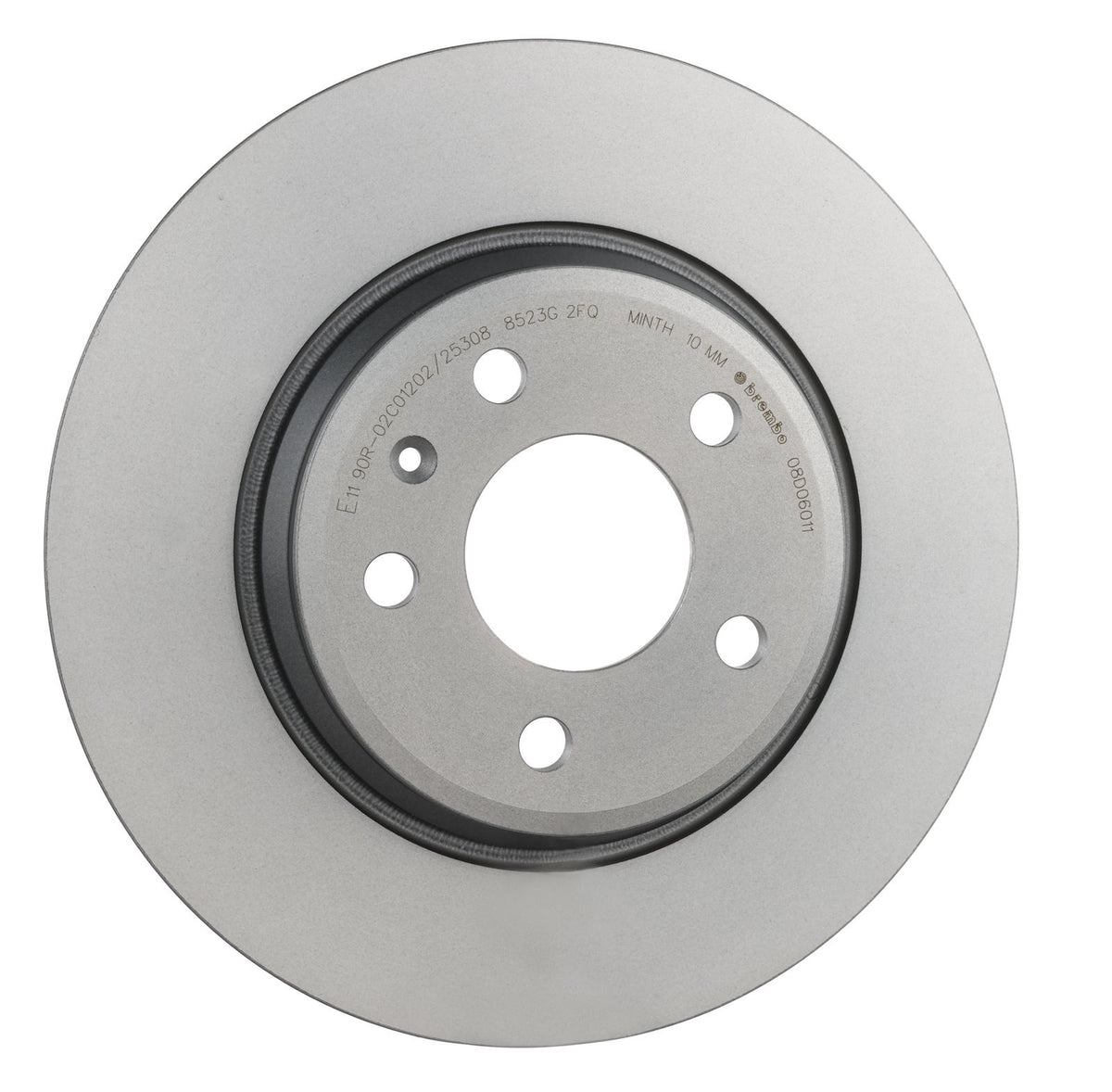 PRIME UV Coated Rear Disc Brake Rotor - 08.D060.11_30
