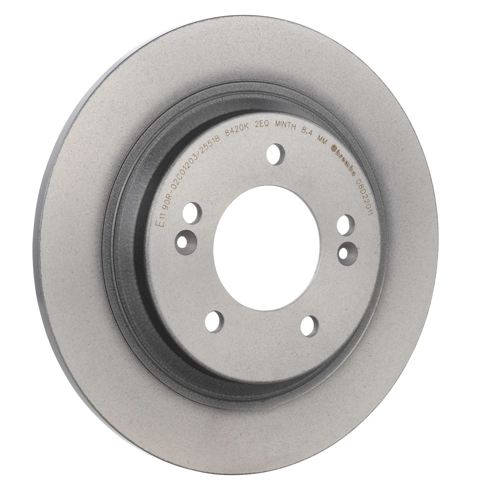 PRIME UV Coated Rear Disc Brake Rotor - 08.D220.11_30