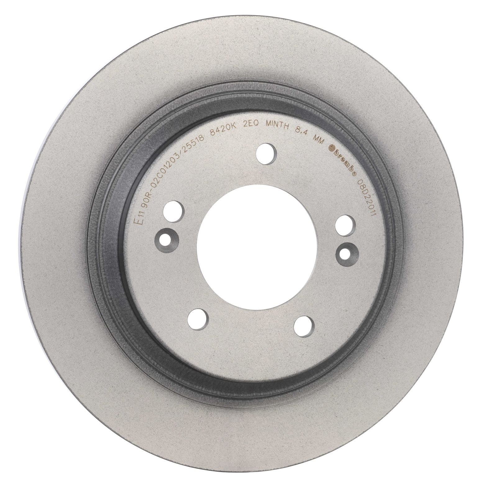 PRIME UV Coated Rear Disc Brake Rotor - 08.D220.11_31