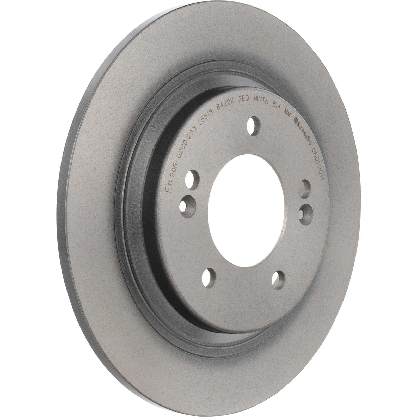 PRIME UV Coated Rear Disc Brake Rotor - 08.D220.11_03