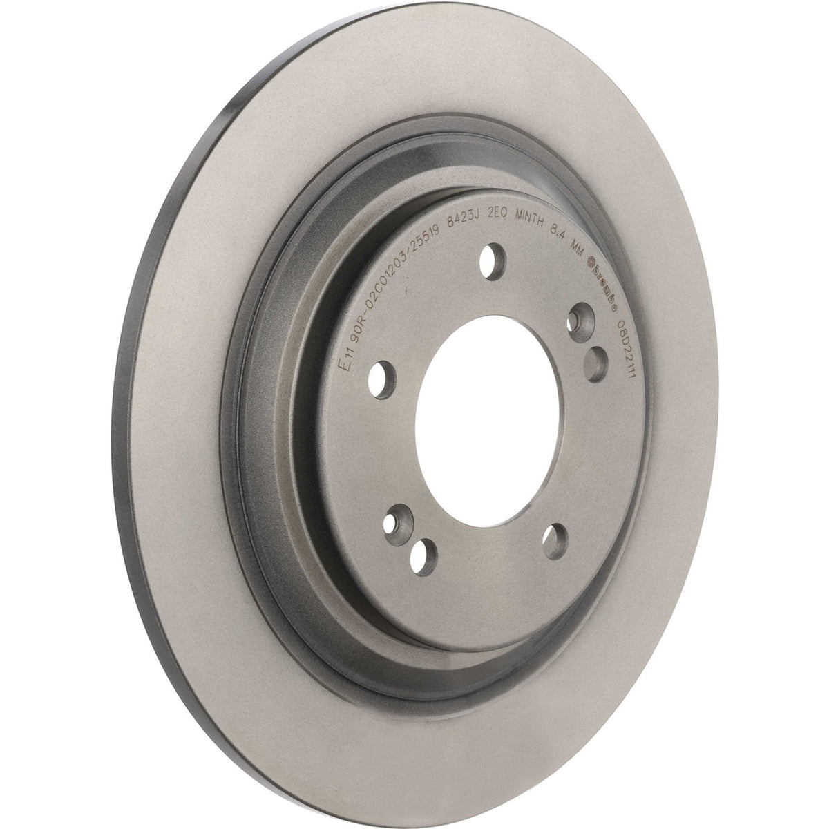 PRIME UV Coated Rear Disc Brake Rotor - 08.D221.11_04