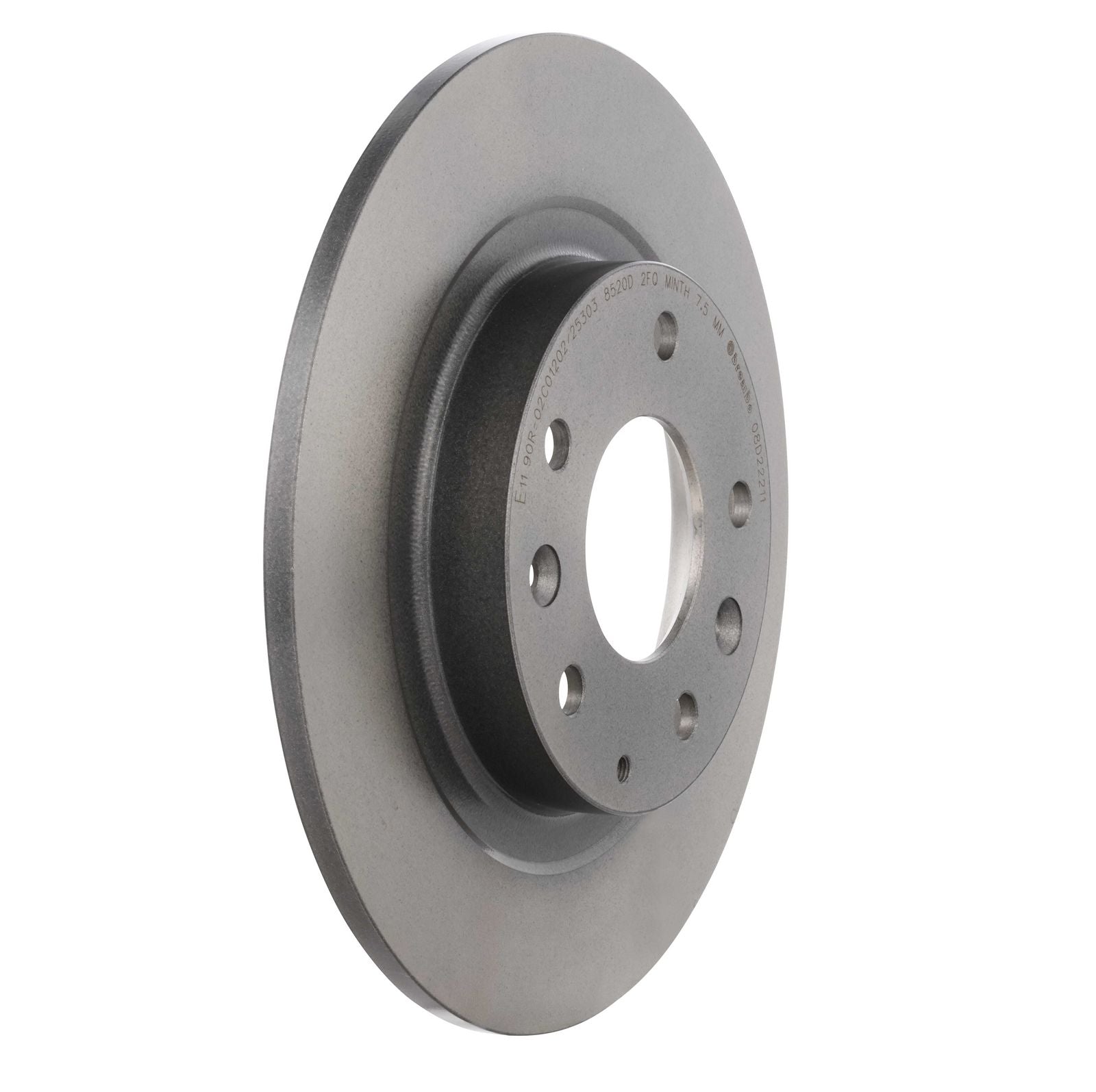 PRIME UV Coated Rear Disc Brake Rotor - 08.D222.11_27