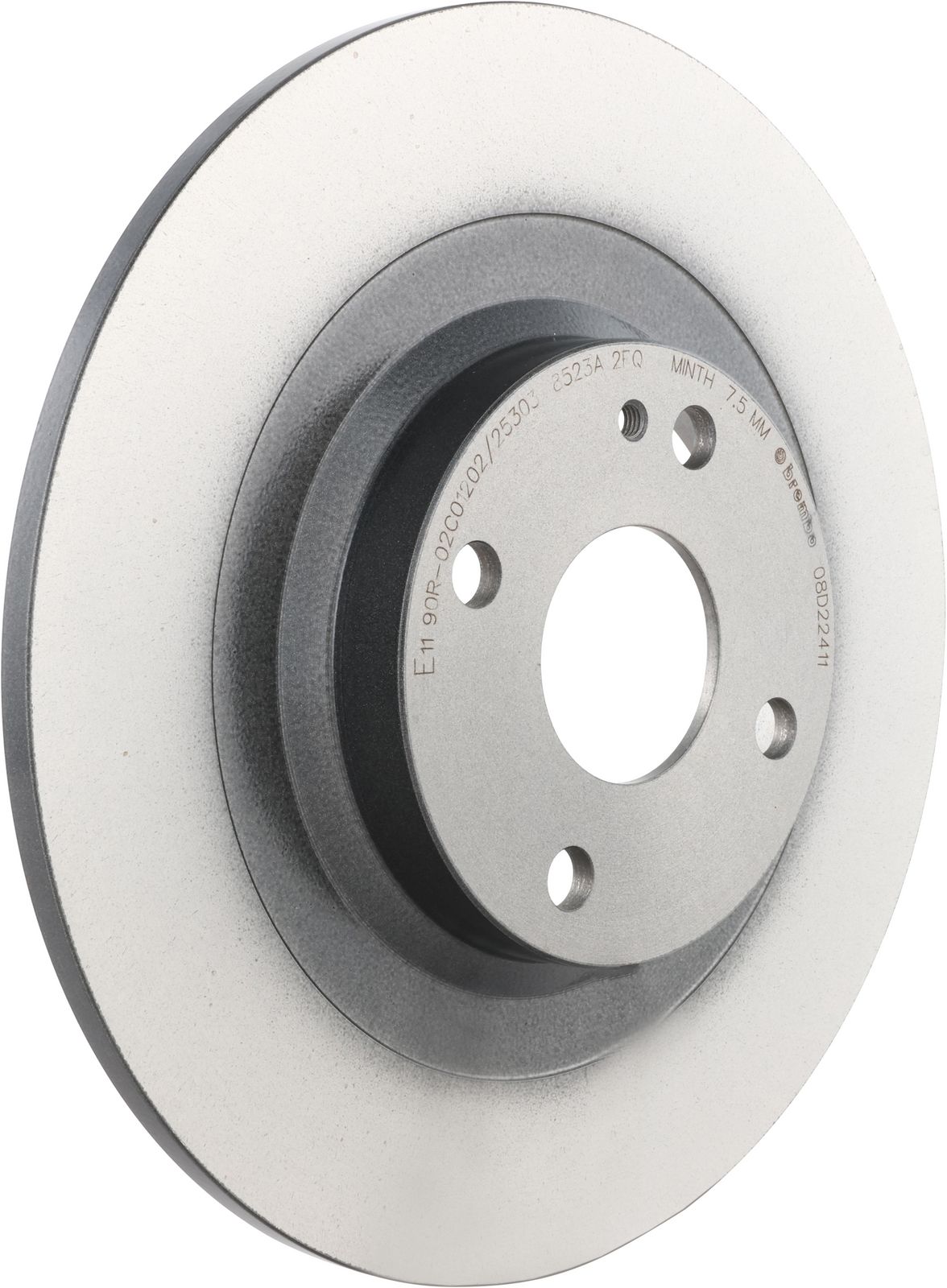 PRIME UV Coated Rear Disc Brake Rotor - 08.D224.11_01