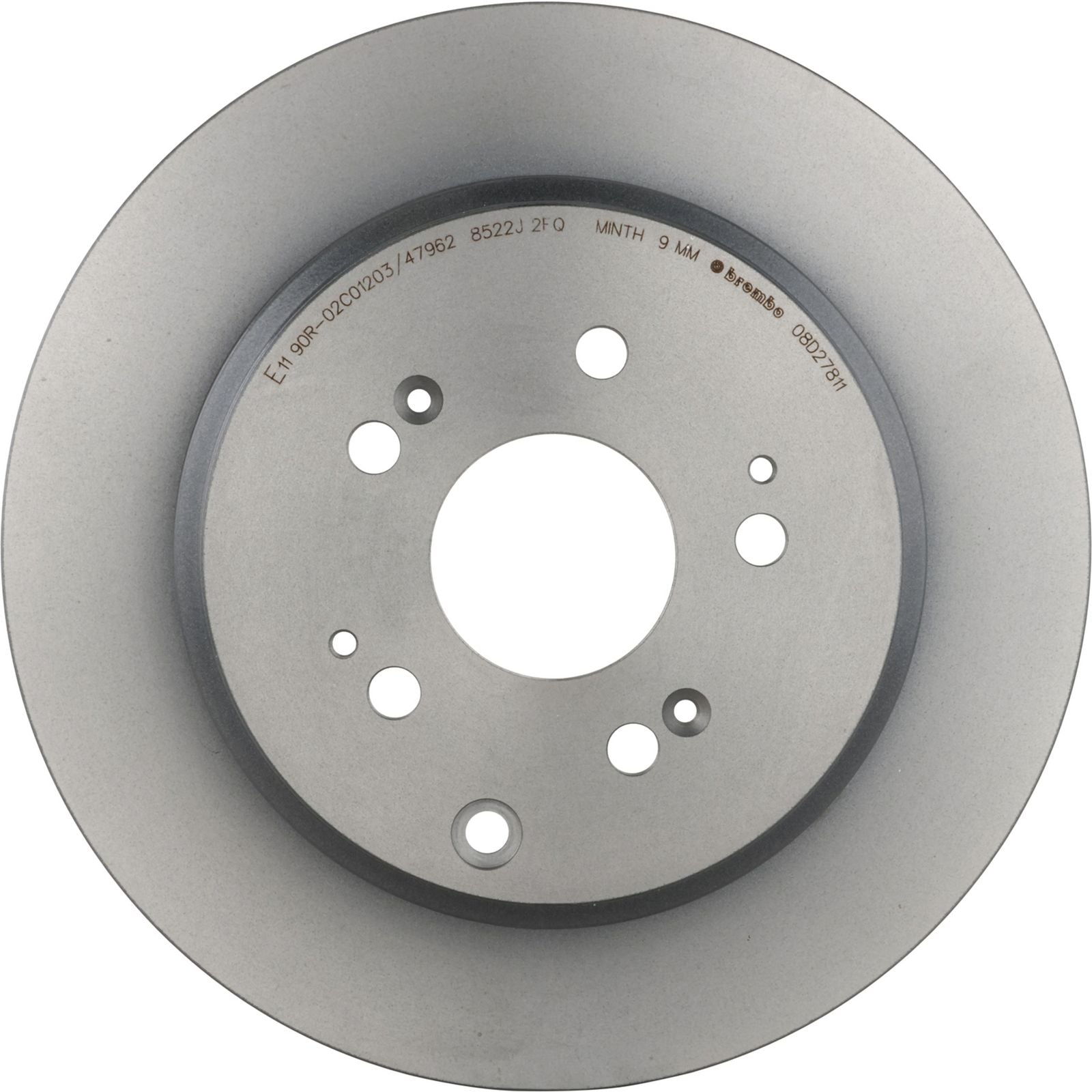 PRIME UV Coated Rear Disc Brake Rotor - 08.D278.11_05