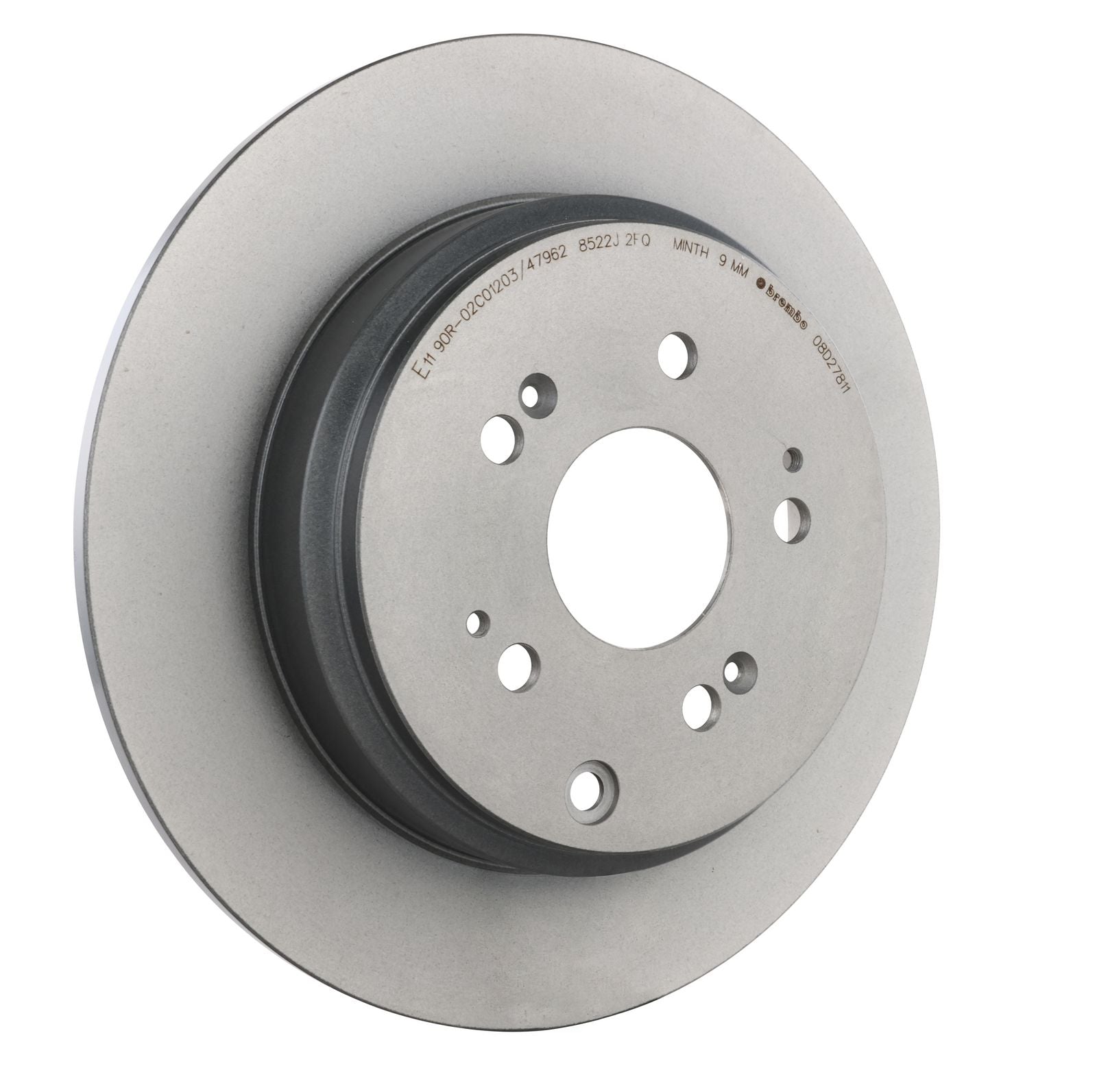 PRIME UV Coated Rear Disc Brake Rotor - 08.D278.11_29