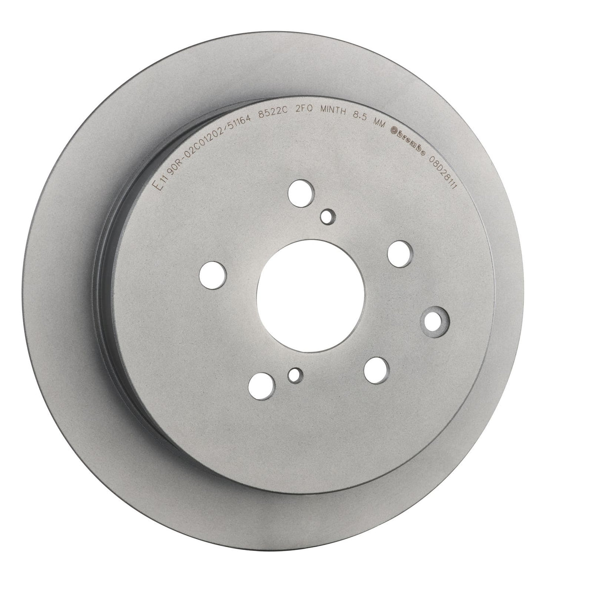 PRIME UV Coated Rear Disc Brake Rotor - 08.D281.11_29
