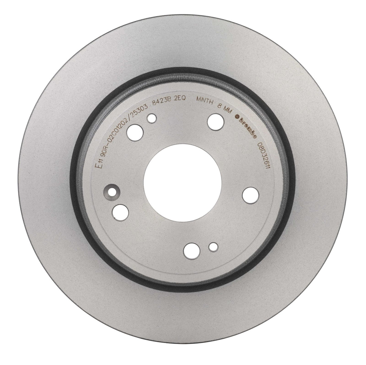 PRIME UV Coated Rear Disc Brake Rotor - 08.D326.11_07