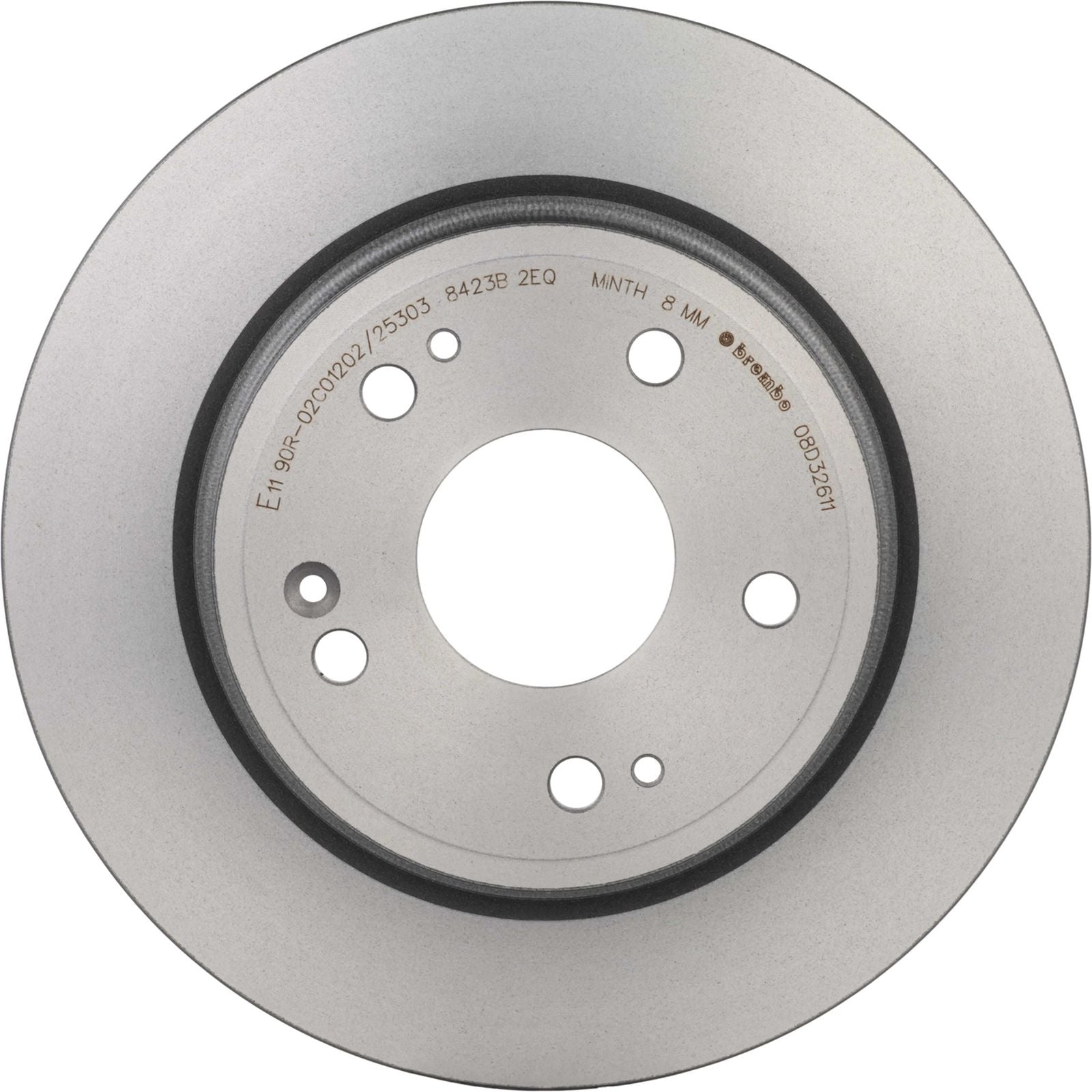 PRIME UV Coated Rear Disc Brake Rotor - 08.D326.11_06