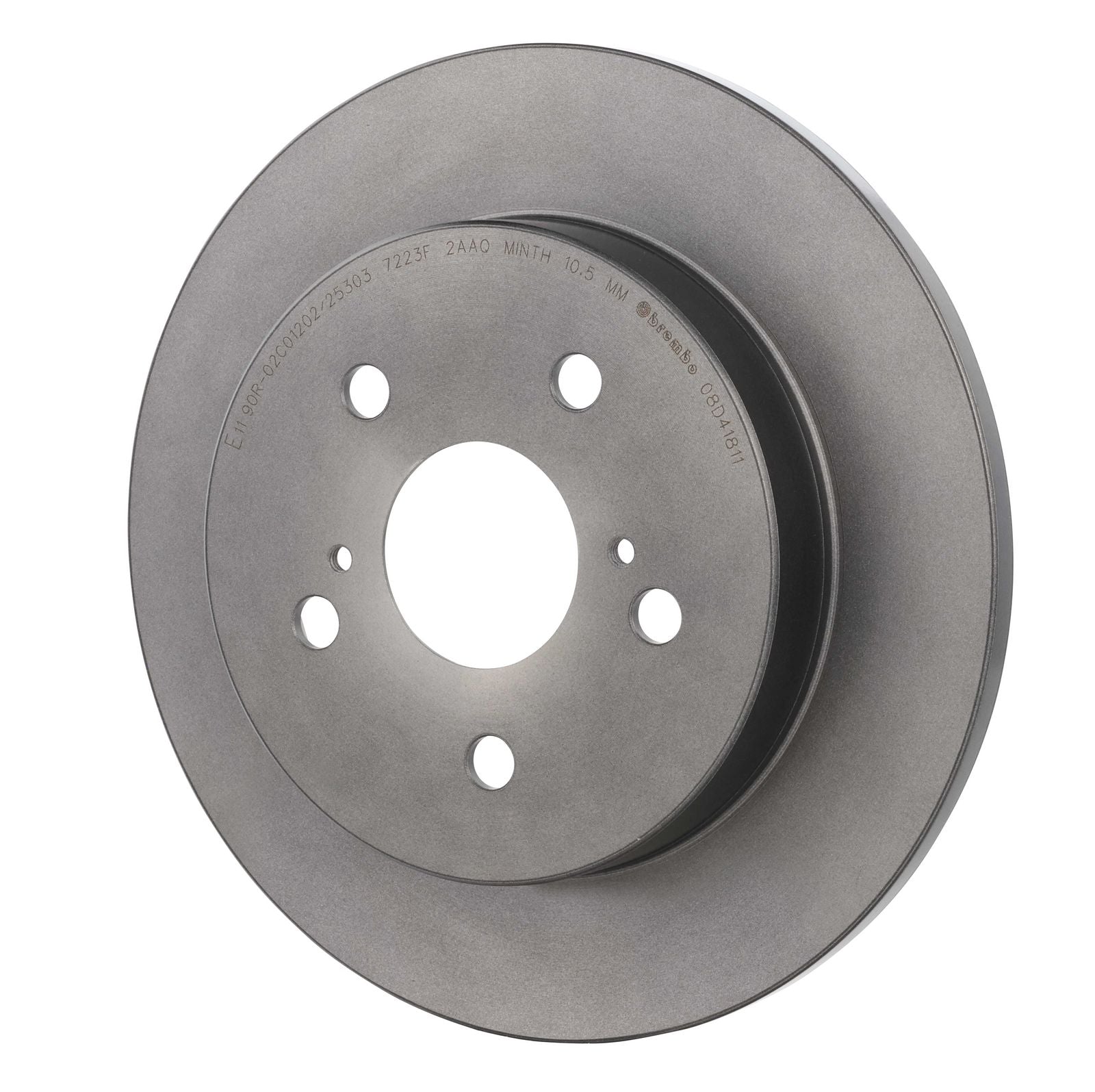PRIME UV Coated Rear Disc Brake Rotor - 08.D418.11_09