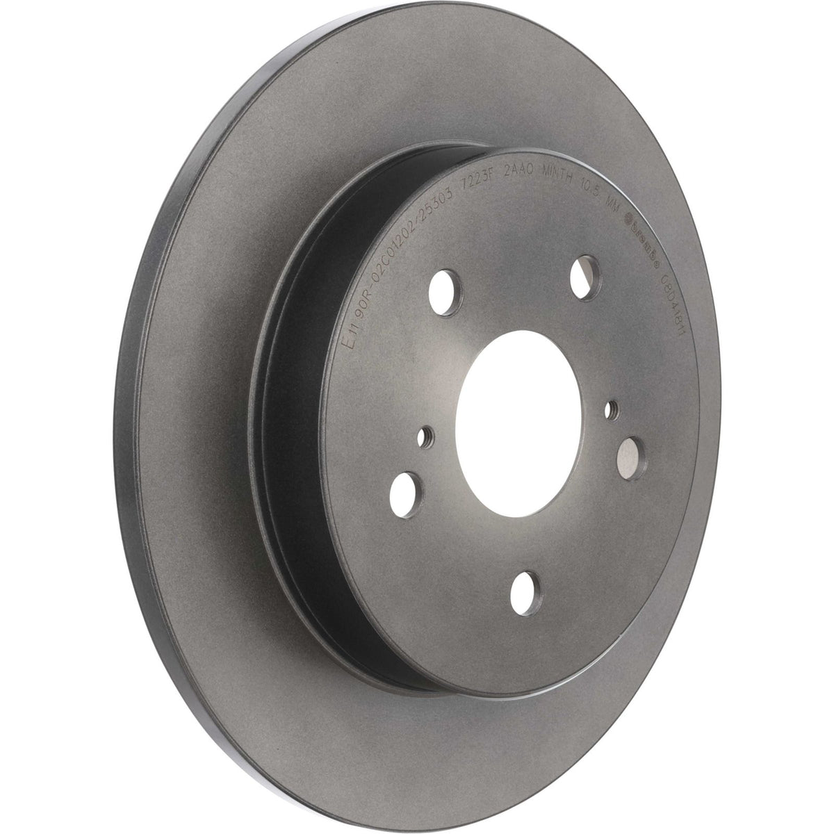 PRIME UV Coated Rear Disc Brake Rotor - 08.D418.11_04