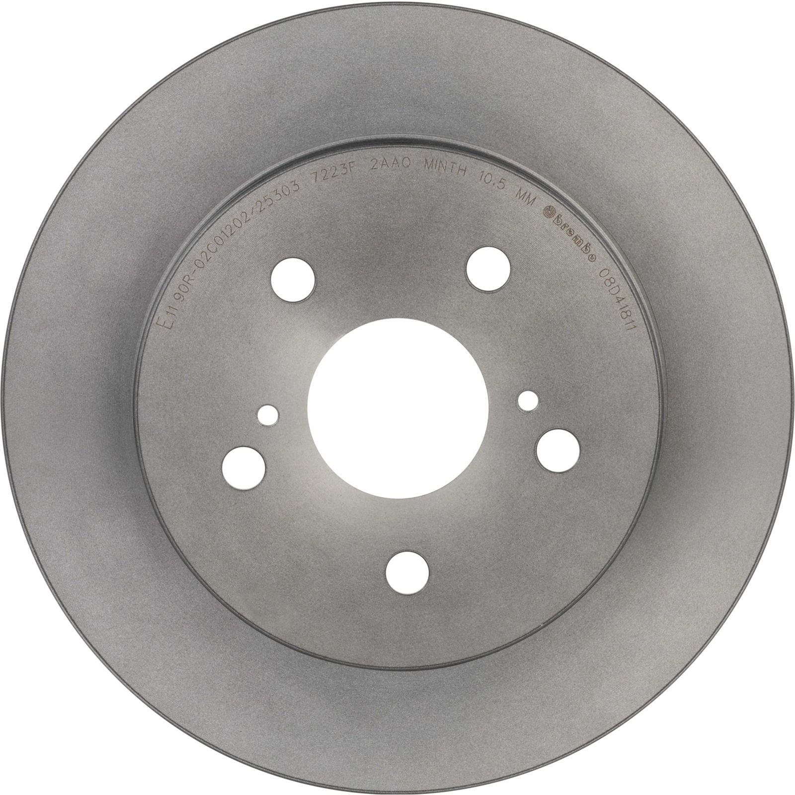 PRIME UV Coated Rear Disc Brake Rotor - 08.D418.11_03