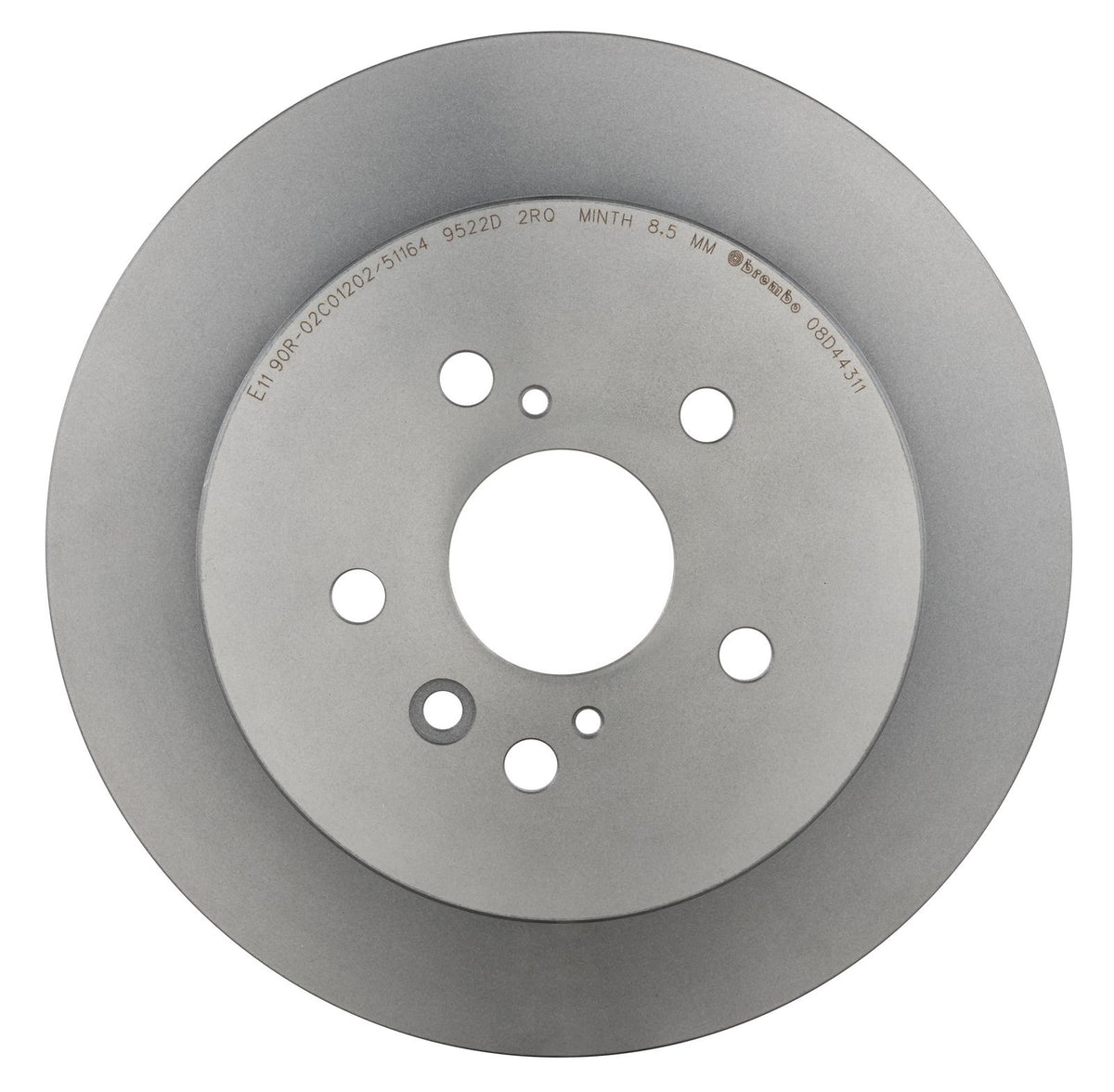 PRIME UV Coated Rear Disc Brake Rotor - 08.D443.11_07