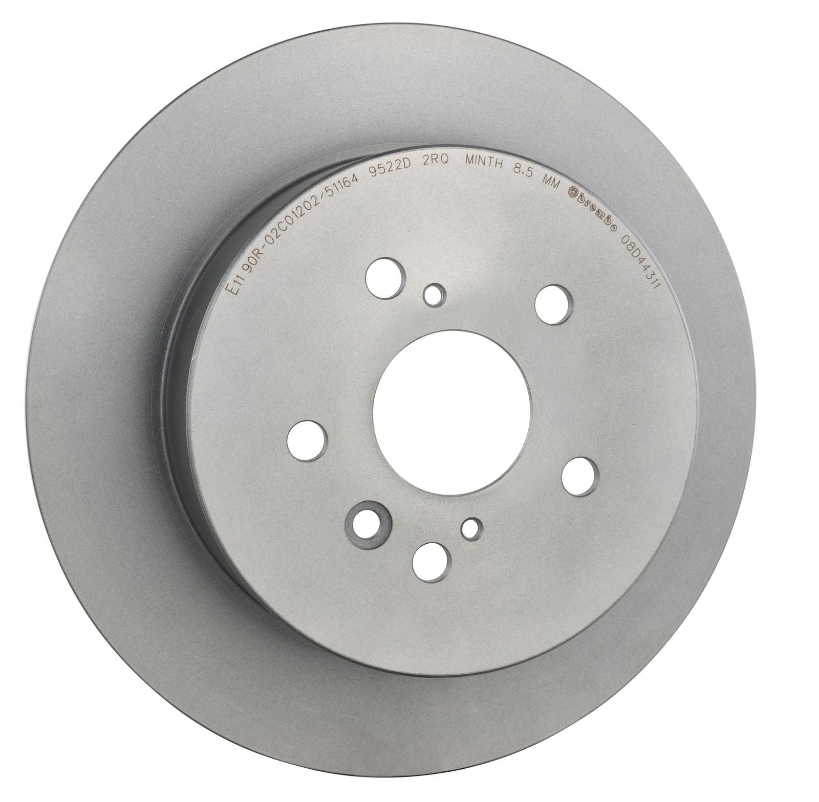 PRIME UV Coated Rear Disc Brake Rotor - 08.D443.11_30