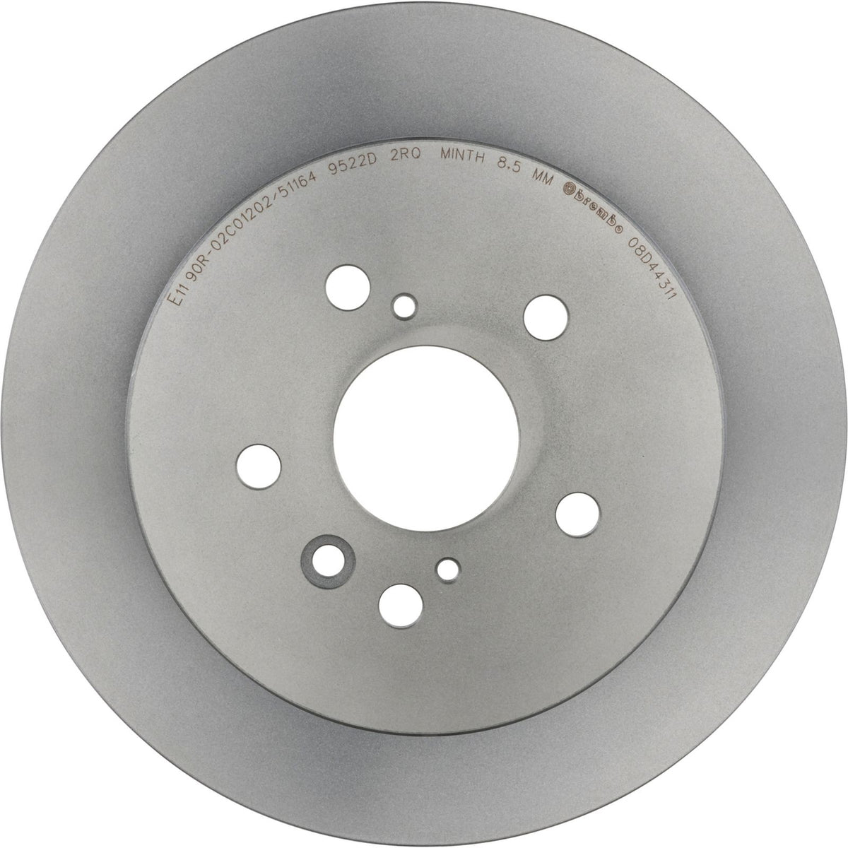 PRIME UV Coated Rear Disc Brake Rotor - 08.D443.11_03
