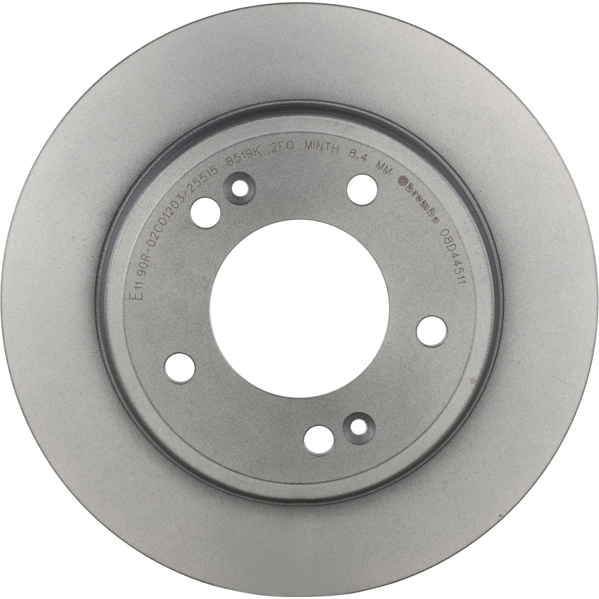 PRIME UV Coated Rear Disc Brake Rotor - 08.D445.11_01