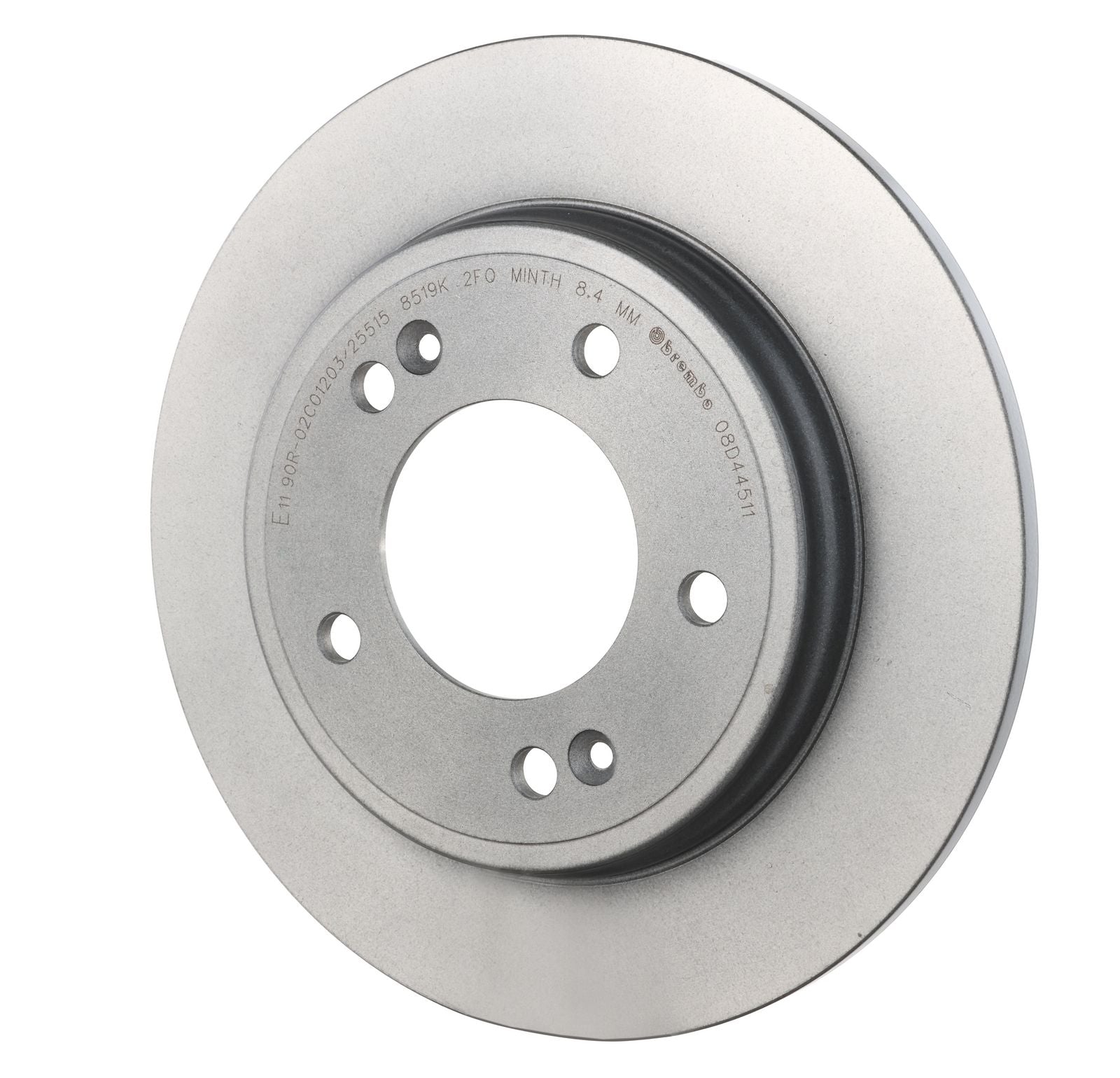 PRIME UV Coated Rear Disc Brake Rotor - 08.D445.11_08