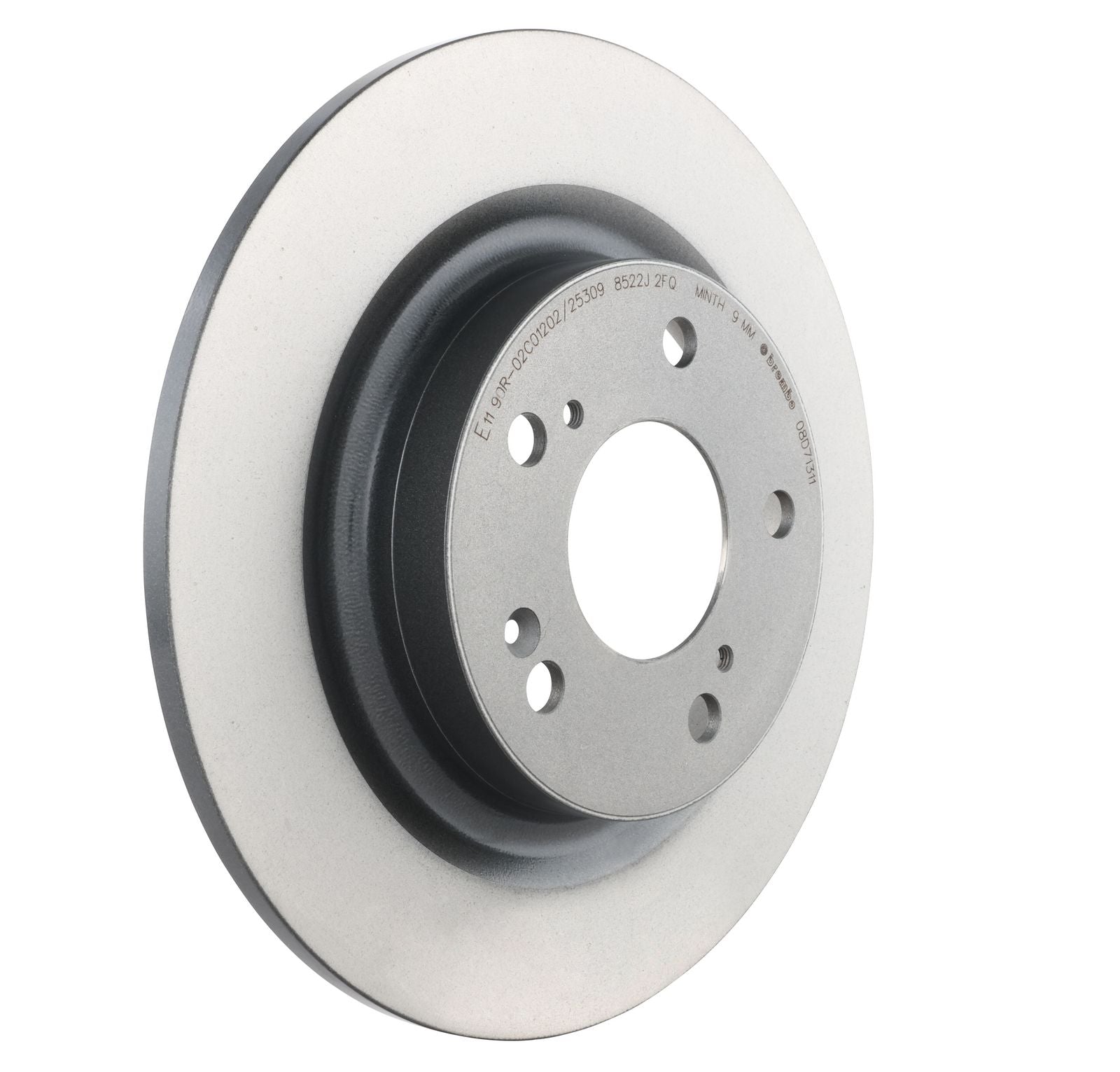PRIME UV Coated Rear Disc Brake Rotor - 08.D713.11_28