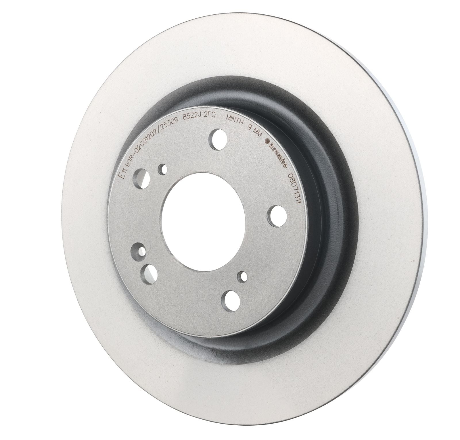 PRIME UV Coated Rear Disc Brake Rotor - 08.D713.11_09