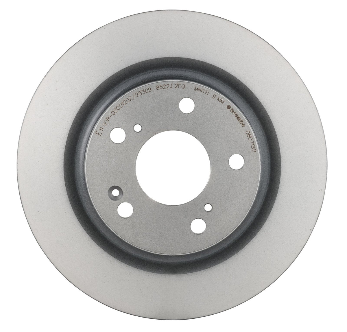 PRIME UV Coated Rear Disc Brake Rotor - 08.D713.11_07