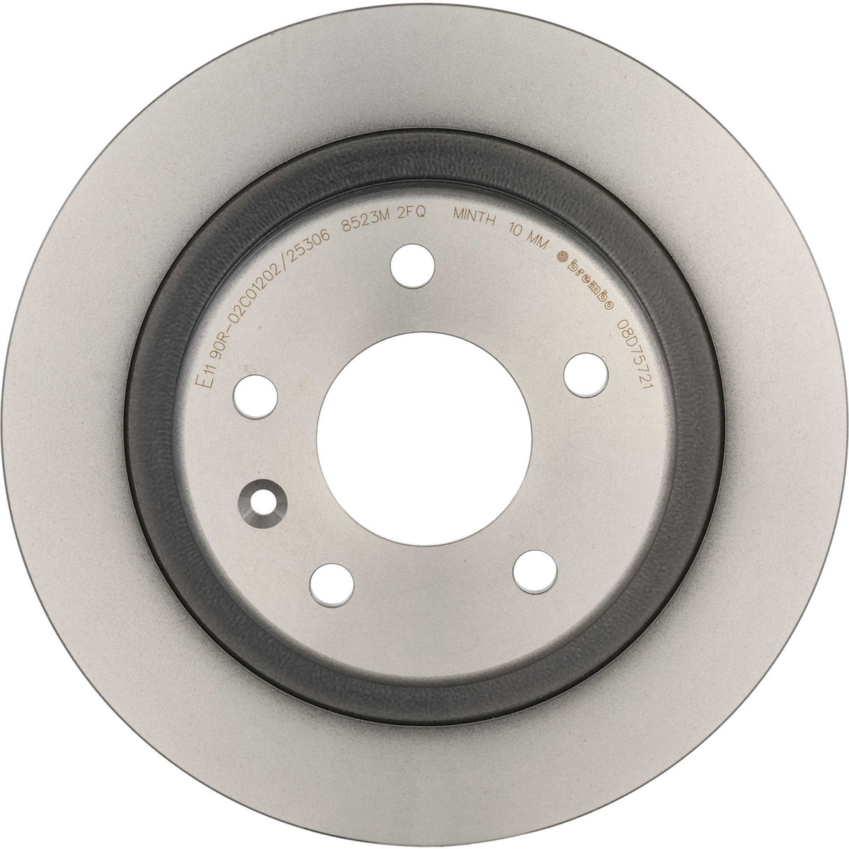 PRIME UV Coated Rear Disc Brake Rotor - 08.D757.21_02